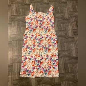 ANN TAYLOR multicolored mini dress